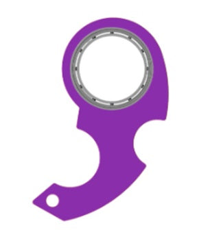 Creative Fidget Spinner Keychain - Anti-Anxiety Toy & Stress Reliever for Kids and Adults