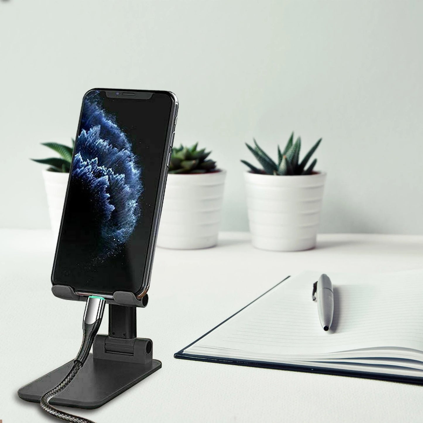 Adjustable Universal Tablet and Phone Stand - Perfect for Home, Office, and Travel