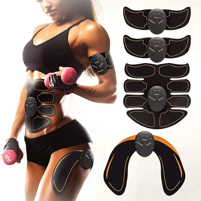 Revolutionary EMS Abdominal Muscle Toning Trainer - Achieve Your Dream Abs with Our Fitness Binder Gym Belt