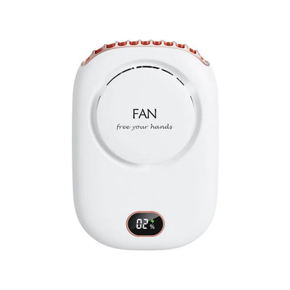 Stay Cool Anywhere with the Stylish Mini Portable Bladeless Neck Fan