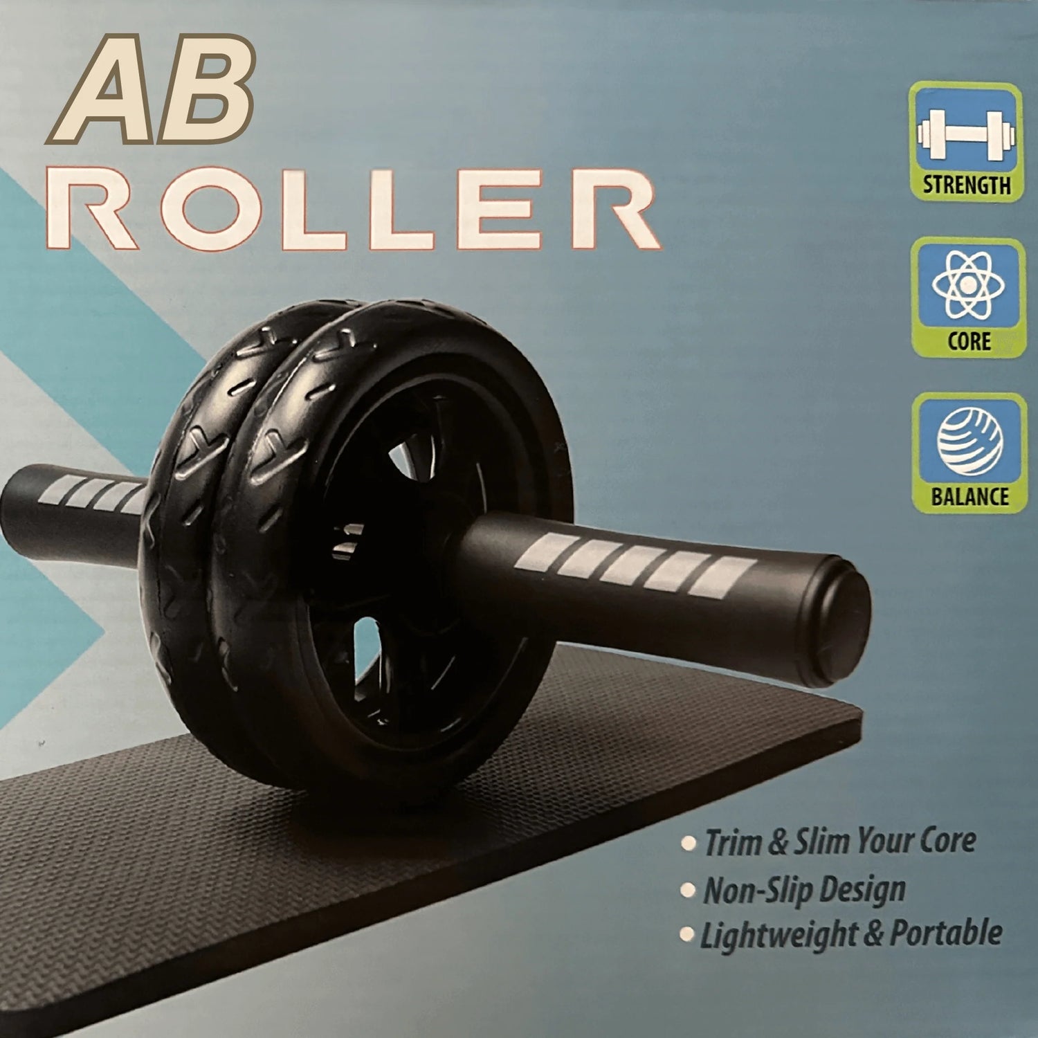 Transform Your Core with the Jupitergear Ab Roller Wheel and Kneeling Pad – Ultimate Strength Training for All Fitness Levels