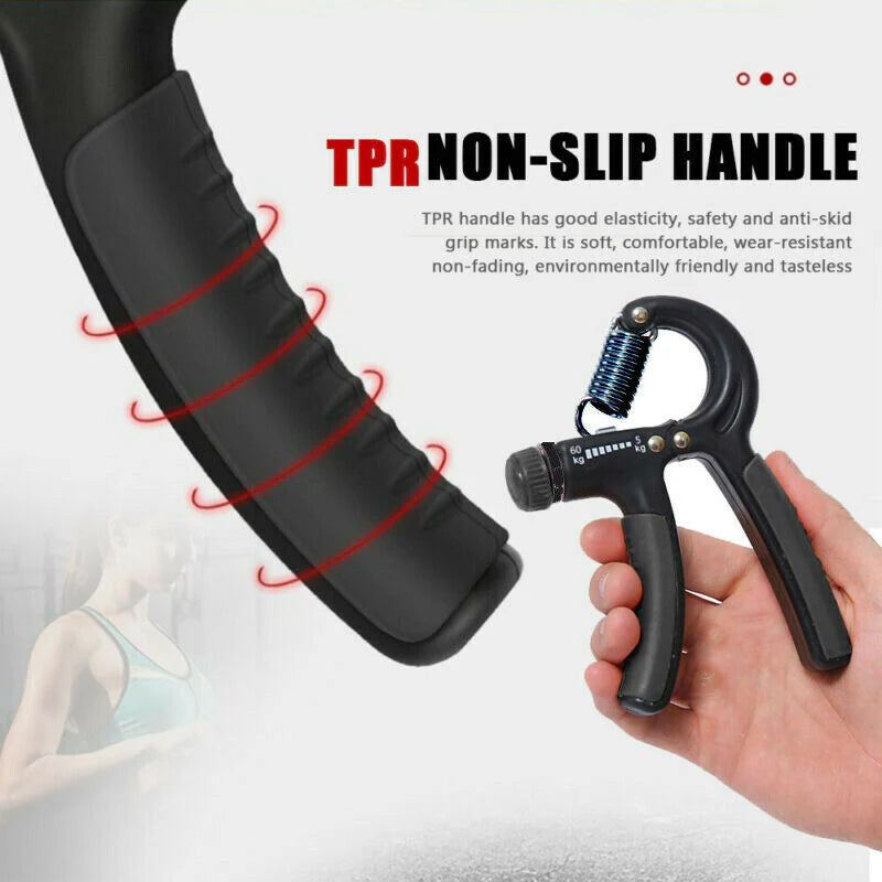 Adjustable Hand Grip Strengthener - Boost Your Grip Strength for Sports and Fitness