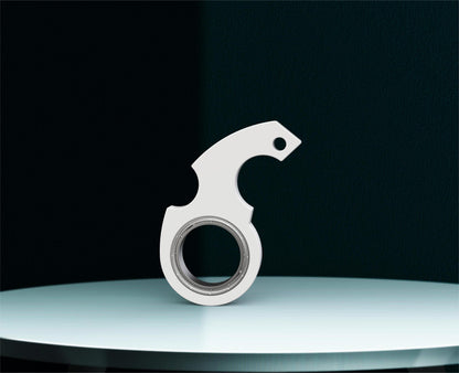 Creative Fidget Spinner Keychain - Anti-Anxiety Toy & Stress Reliever for Kids and Adults