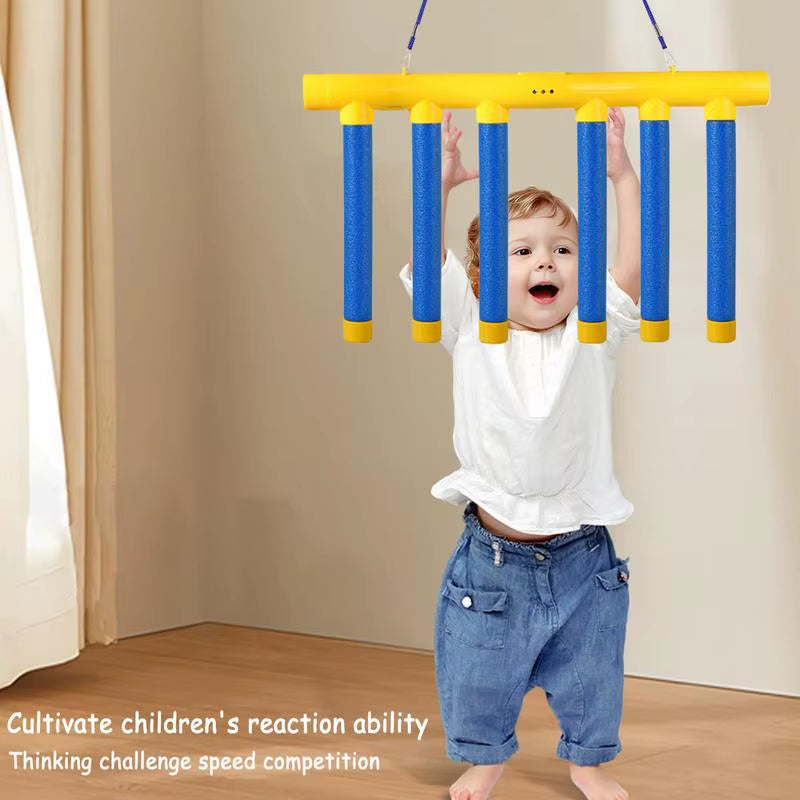 Exciting Challenge Falling Sticks Game - Enhance Kids' Reaction Skills with This Fun Parent-Child Interactive Toy