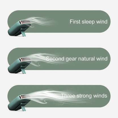 Stay Cool Anywhere with the Stylish Mini Portable Bladeless Neck Fan