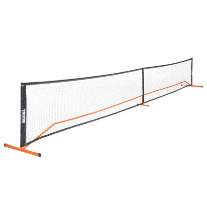 VEVOR 22FT Portable Pickleball Net Set - Complete System with Carrying Bag, Balls & Paddles for Ultimate Outdoor Fun
