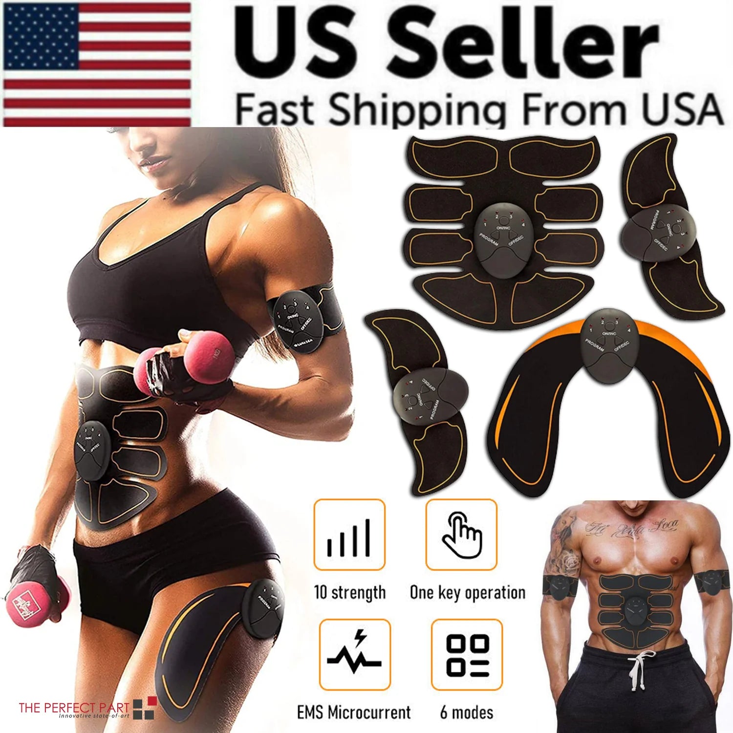 Revolutionary EMS Abdominal Muscle Toning Trainer - Achieve Your Dream Abs with Our Fitness Binder Gym Belt