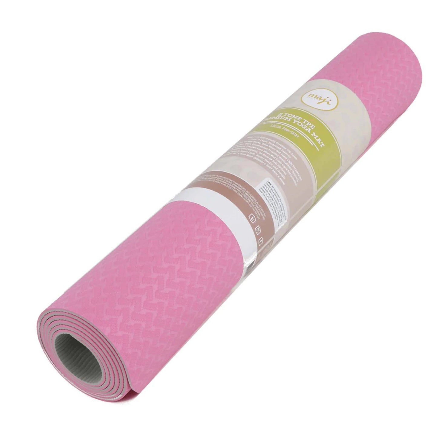 Elevate Your Practice with the Maji Sports Eco-Friendly 2-Tone TPE Yoga Mat