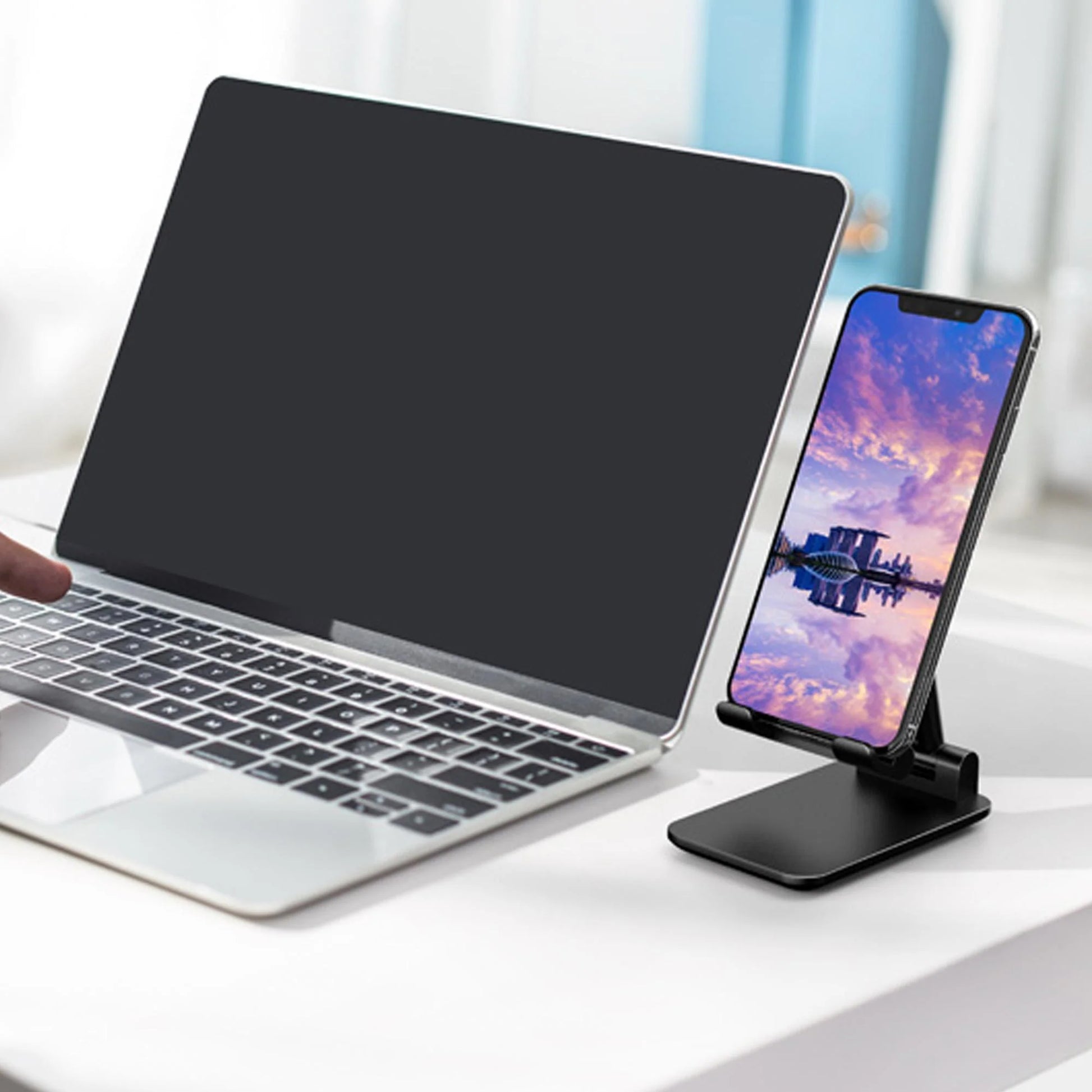 Adjustable Universal Tablet and Phone Stand - Perfect for Home, Office, and Travel