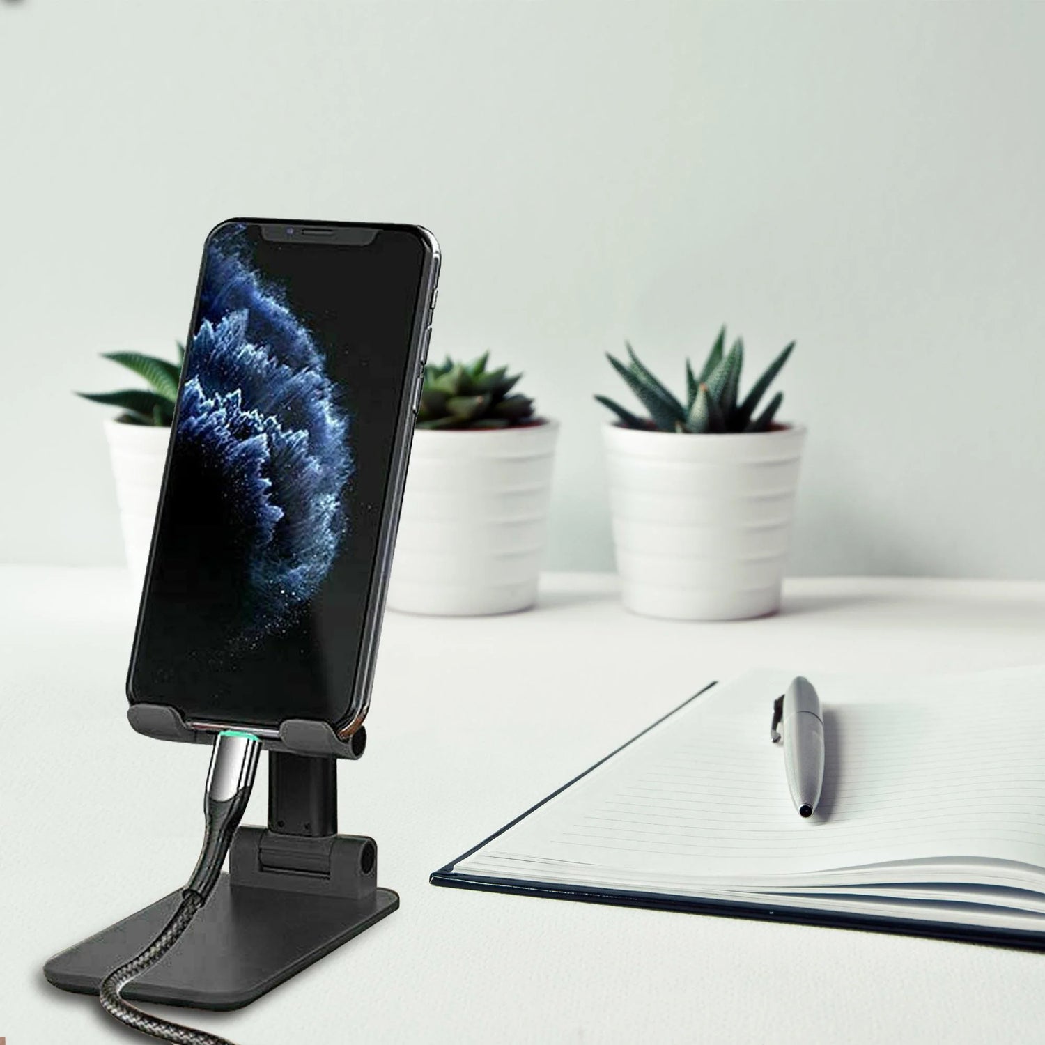 Adjustable Universal Tablet and Phone Stand - Perfect for Home, Office, and Travel