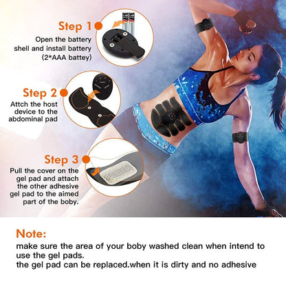 Revolutionary EMS Abdominal Muscle Toning Trainer - Achieve Your Dream Abs with Our Fitness Binder Gym Belt
