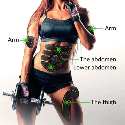 Revolutionary EMS Abdominal Muscle Toning Trainer - Achieve Your Dream Abs with Our Fitness Binder Gym Belt