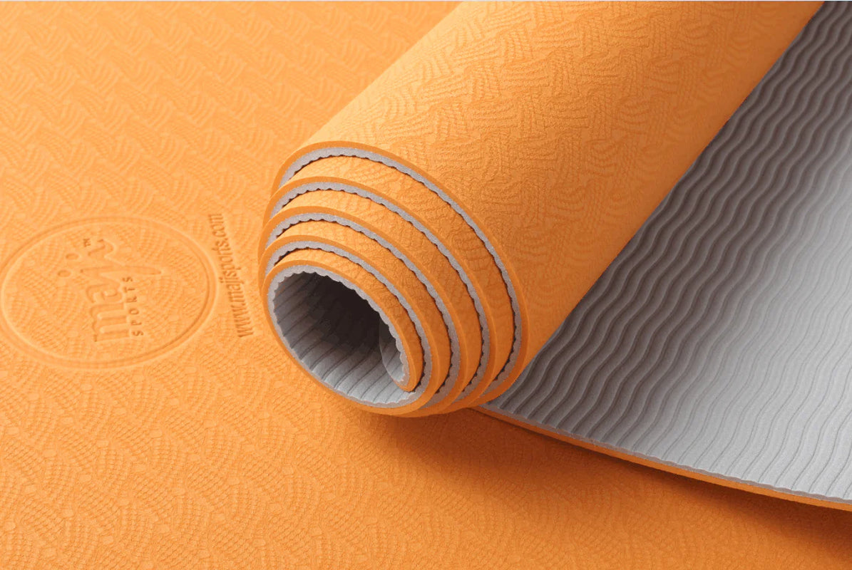 Elevate Your Practice with the Maji Sports Eco-Friendly 2-Tone TPE Yoga Mat