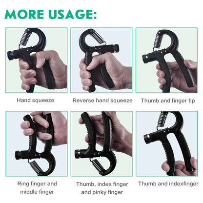 Adjustable Hand Grip Strengthener - Boost Your Grip Strength for Sports and Fitness