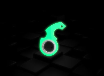 Creative Fidget Spinner Keychain - Anti-Anxiety Toy & Stress Reliever for Kids and Adults