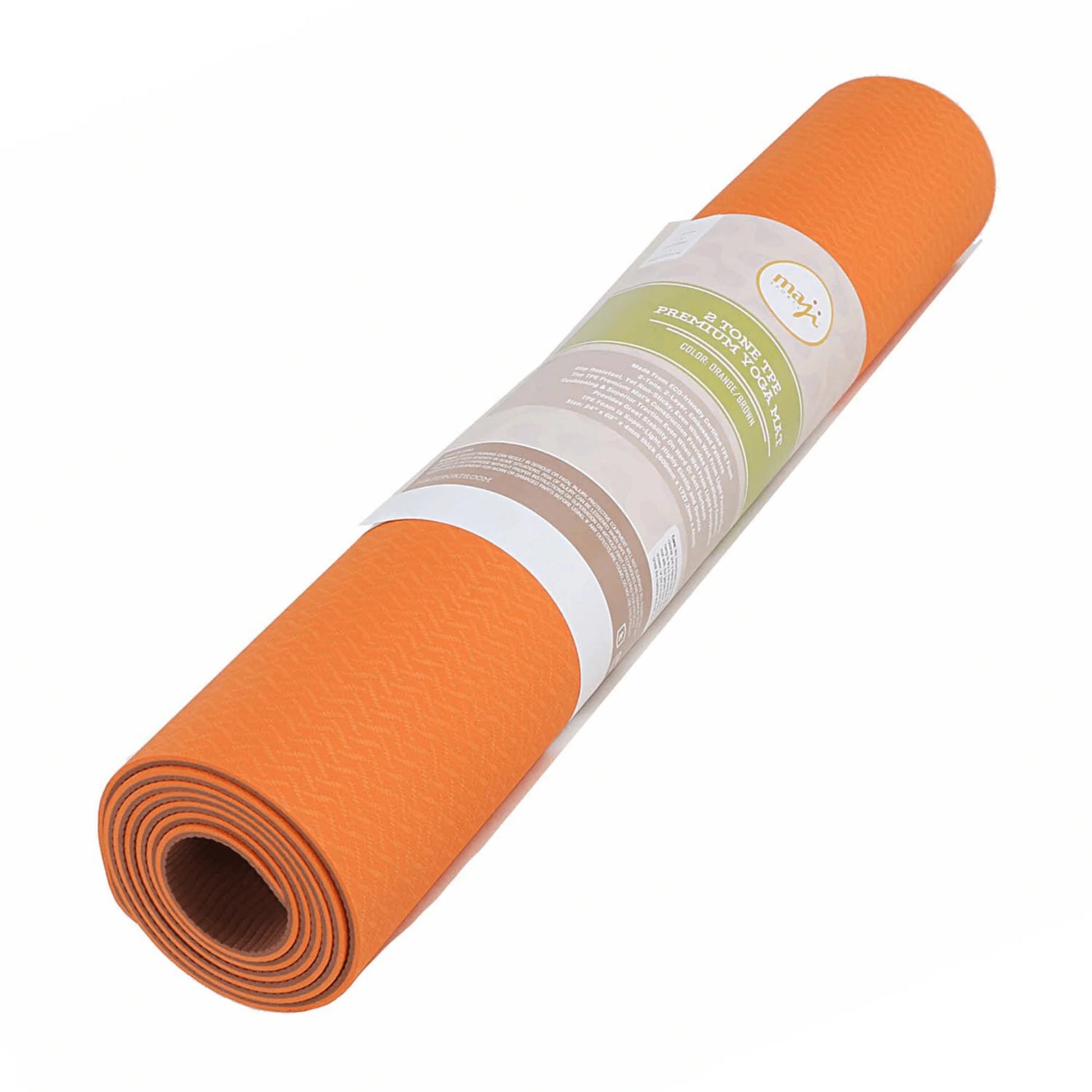 Elevate Your Practice with the Maji Sports Eco-Friendly 2-Tone TPE Yoga Mat