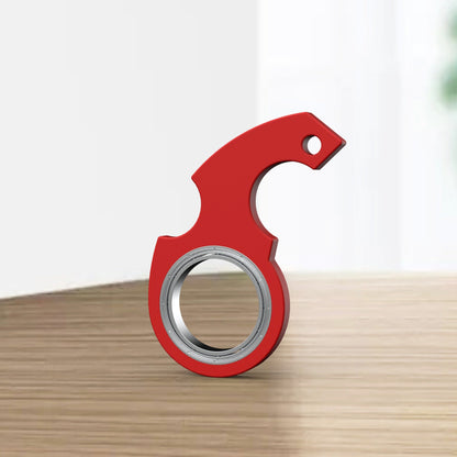 Creative Fidget Spinner Keychain - Anti-Anxiety Toy & Stress Reliever for Kids and Adults