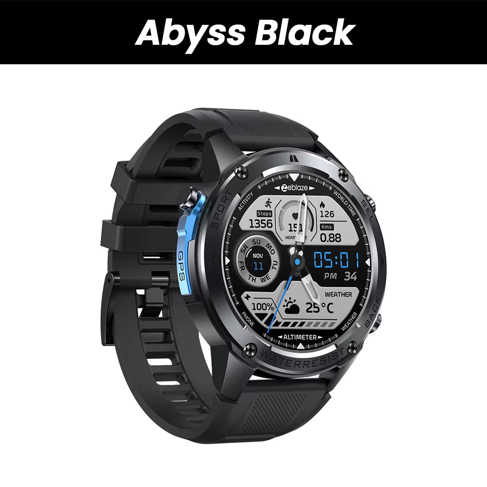 Discover the Stratos 2 Ultra GPS Smart Watch: Your Ultimate Outdoor Companion with Built-In Compass, Barometric Altimeter, and Voice Calling - 10 ATM Water-Resistant!