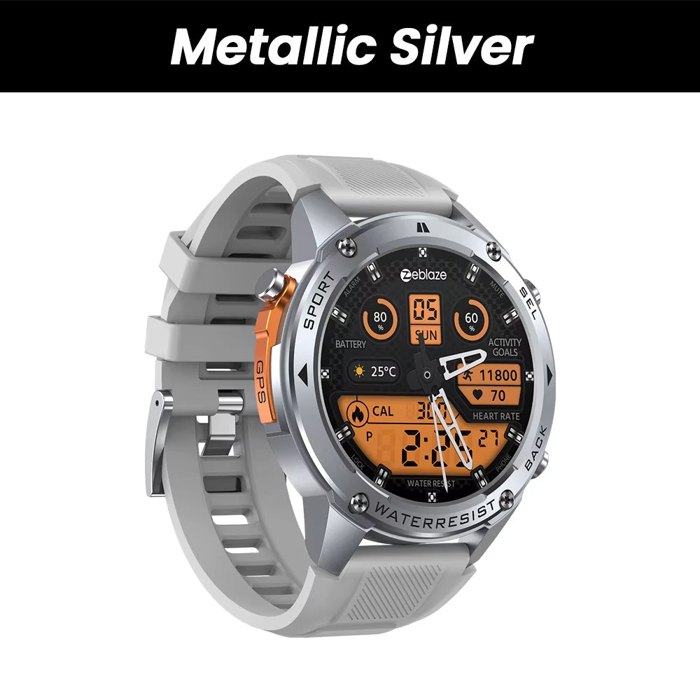 Discover the Stratos 2 Ultra GPS Smart Watch: Your Ultimate Outdoor Companion with Built-In Compass, Barometric Altimeter, and Voice Calling - 10 ATM Water-Resistant!
