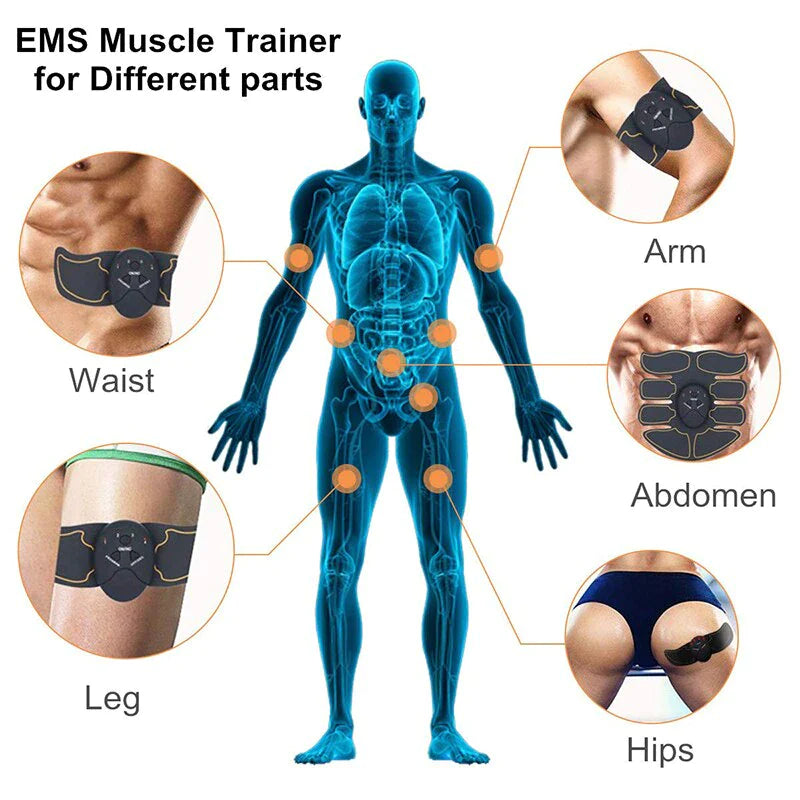 Revolutionary EMS Abdominal Muscle Toning Trainer - Achieve Your Dream Abs with Our Fitness Binder Gym Belt